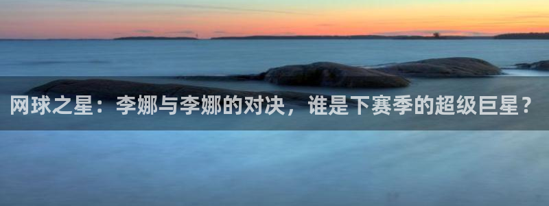 奇亿娱乐登录：网球之星：李娜与李娜的对决，谁是下赛季的超级巨